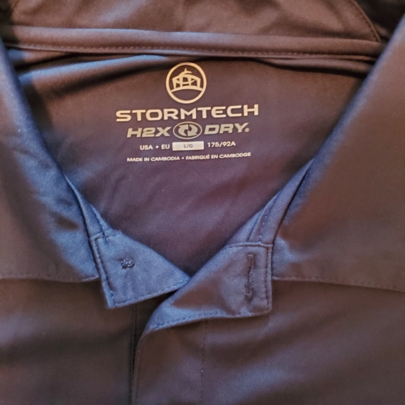 Stormtech Men's Large H2X Dry Golf Polo - Picture 3 of 6